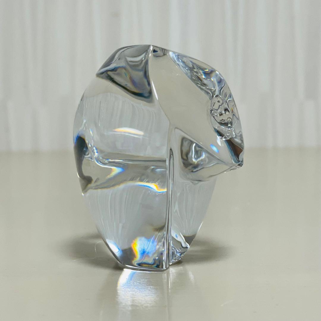 Baccarat バカラ ふくろう 置物 フィギュリン