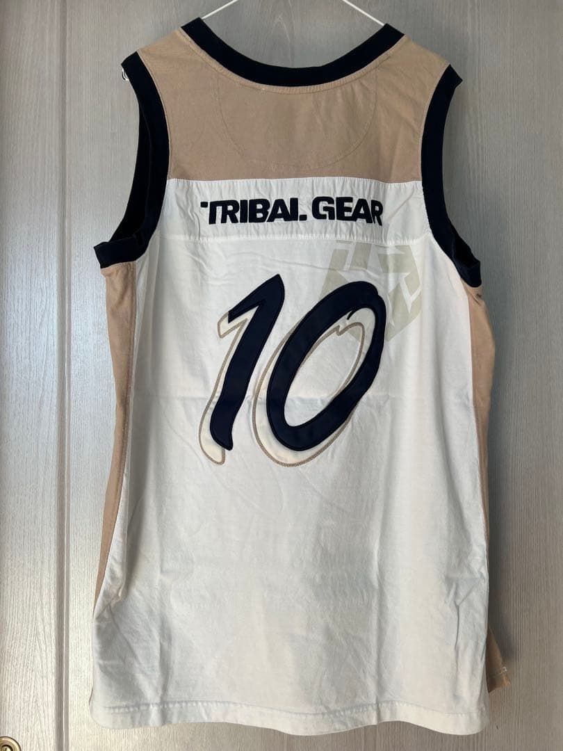 レア TRIBAL GEAR トライバルギア バスケシャツ (汚れあり)