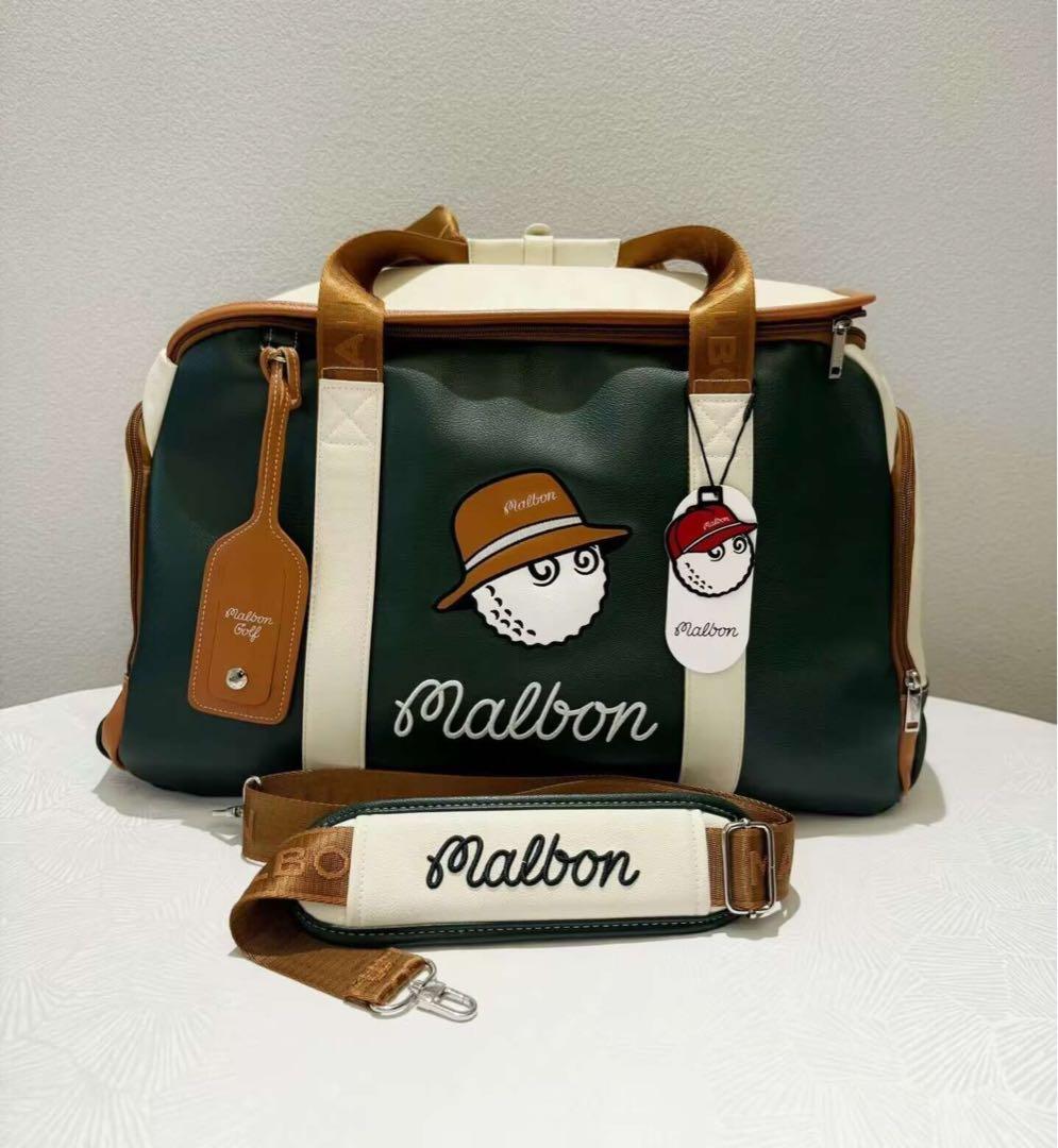 マルボンmalbonゴルフバッグ·ボストンバッグ　即発送