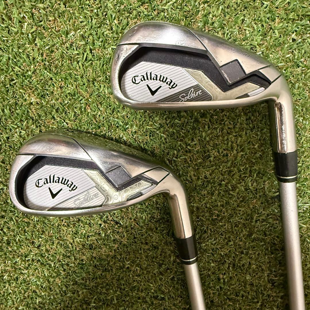 234 Callaway Solaire #7,9 アイアン セット レディース