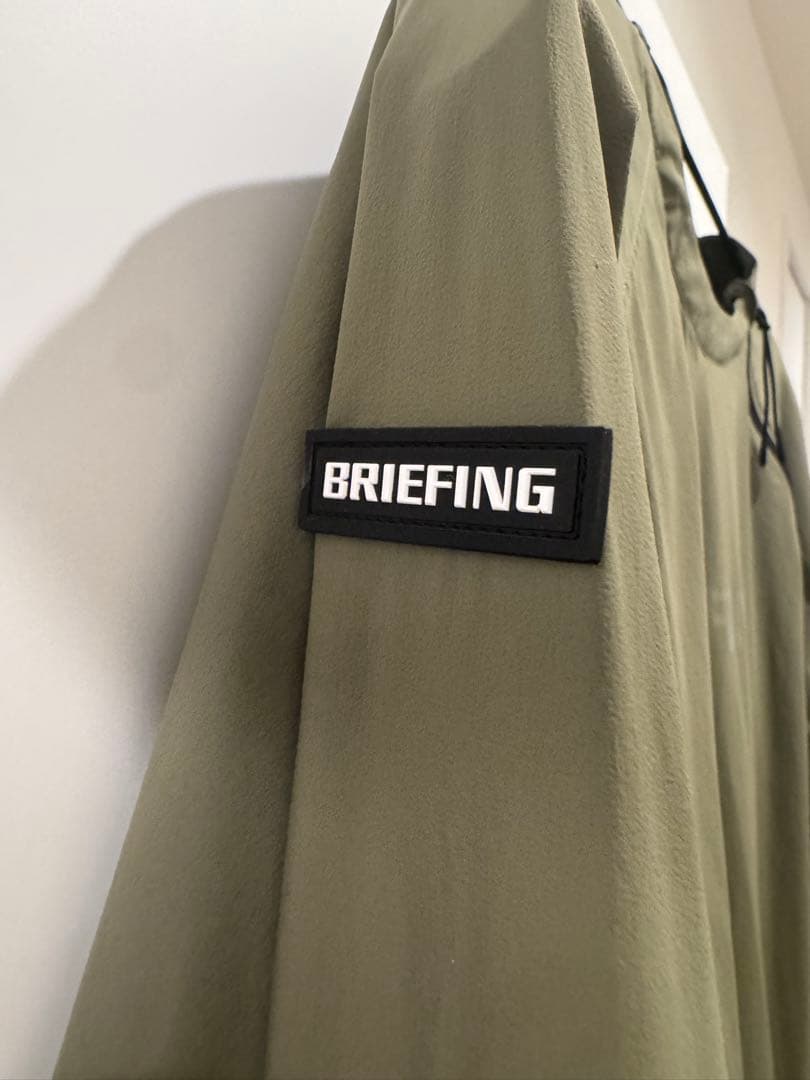 BRIEFING オリーブ 長袖ナイロンジャケットサイズM