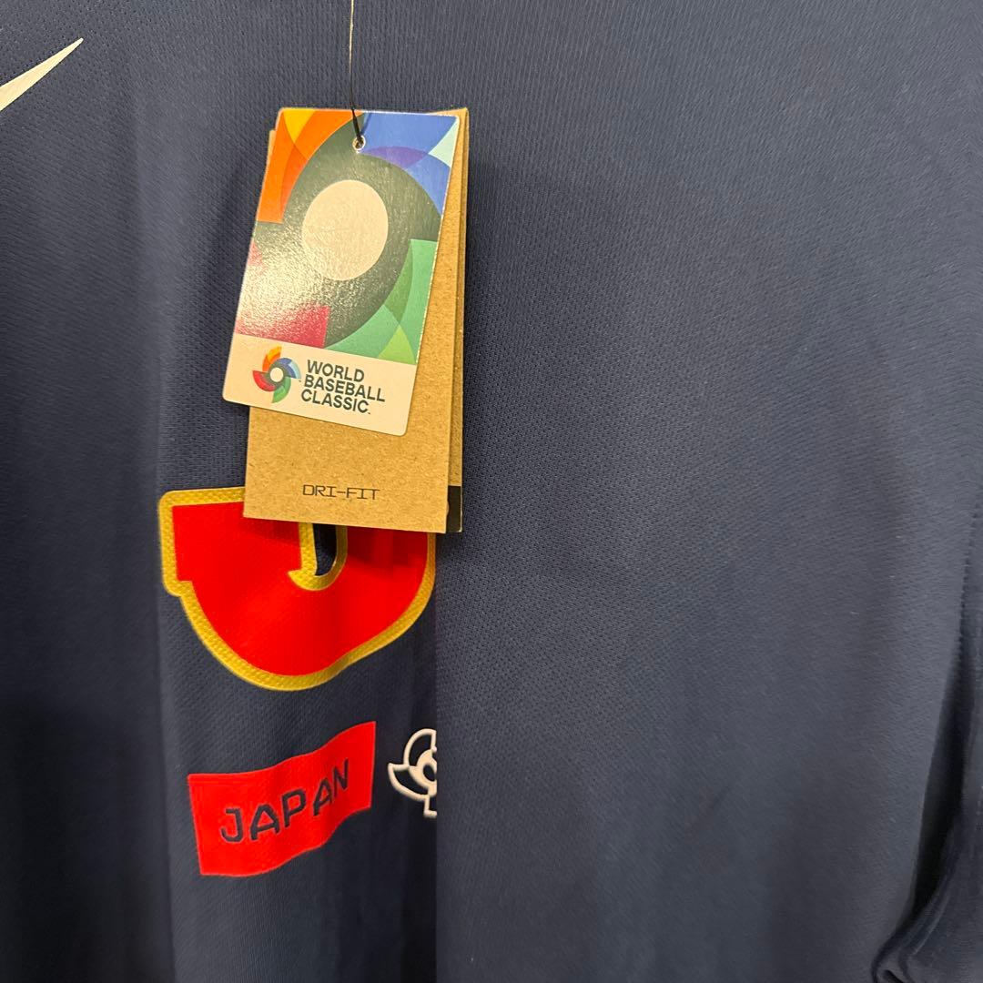 NIKE 2026 WBC 日本代表 ライトウェイトフーディートップネイビー L