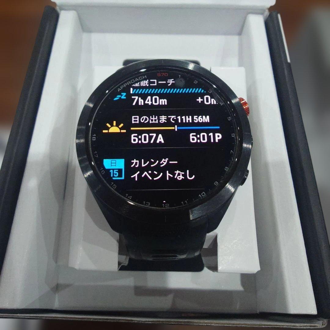 Garmin Approach S70 GPSゴルフウォッチ 47mm