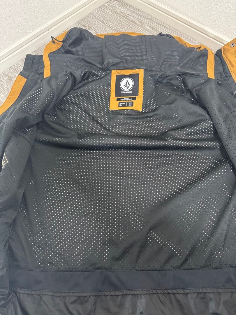 VOLCOM 23-24 GORE-TEX ウェア上下セット キャラメルカラー