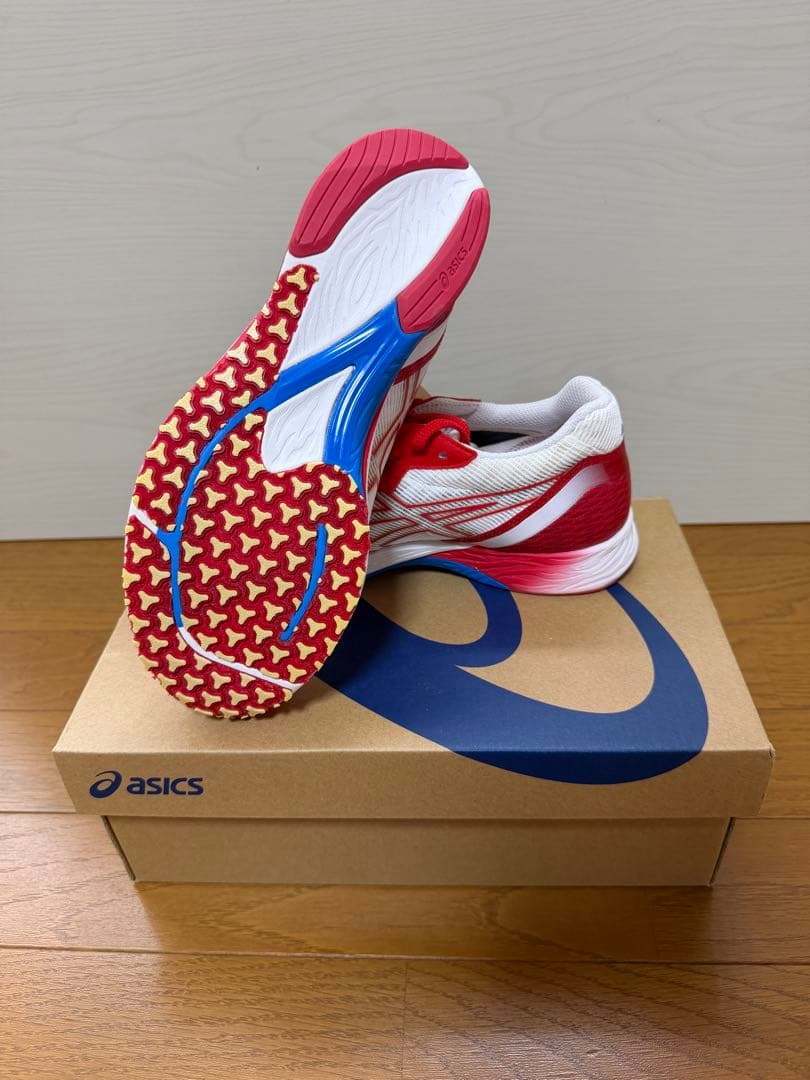 asics Tokyo スパイクシューズ 赤白　24.5cm