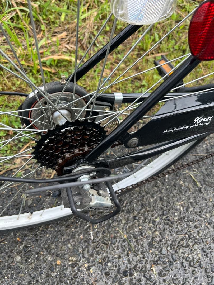 発送不可名古屋市内お届け無料27インチ外装7段変速シティサイクルママチャリ