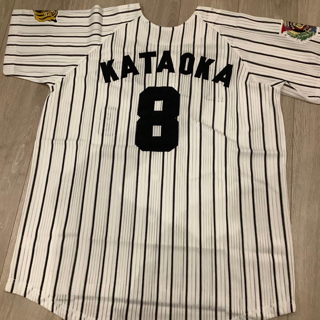 阪神タイガース　片岡篤史　ユニフォーム　優勝ワッペン　Lサイズ