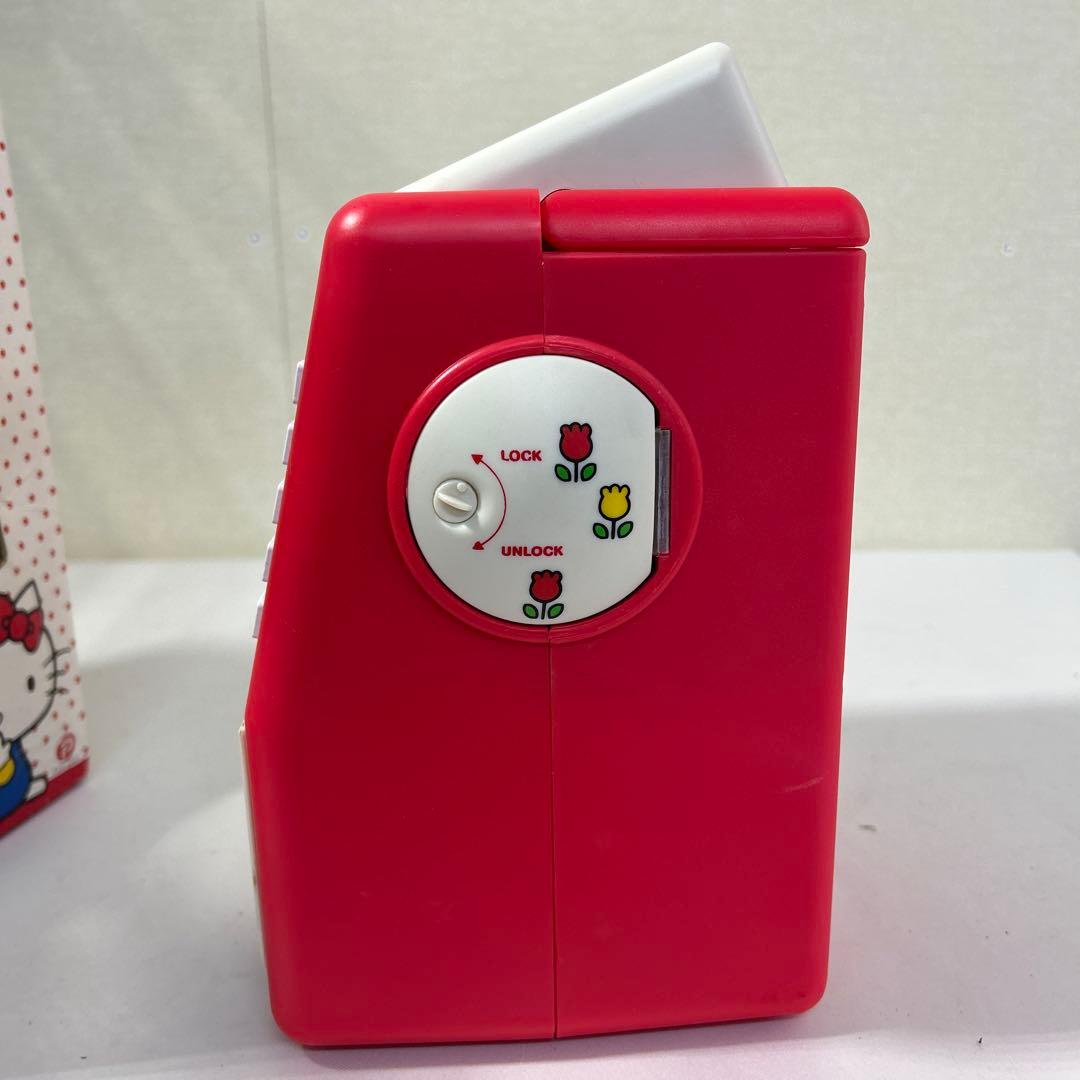 【新品・未使用】ハローキティ ATMバンク 貯金箱 サンリオ 平成レトロ 希少