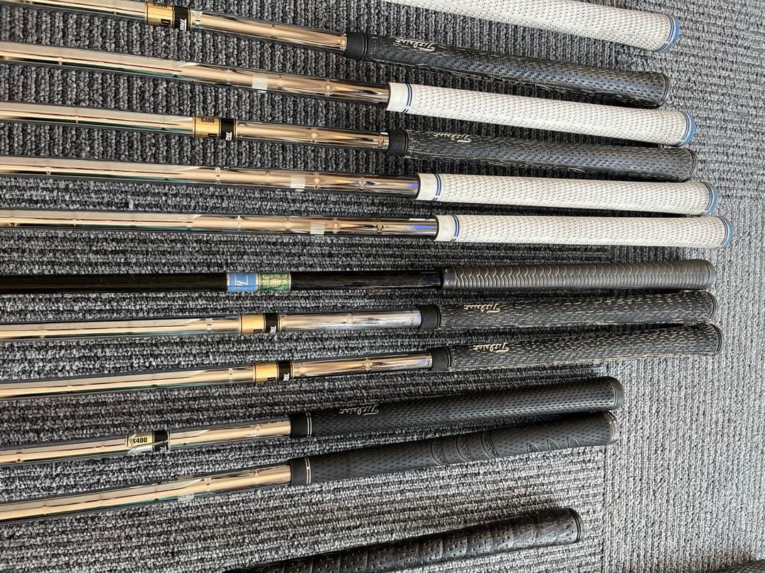 【おまとめ】TaylorMade ゴルフバッグ ネイビーゴルフクラブセット