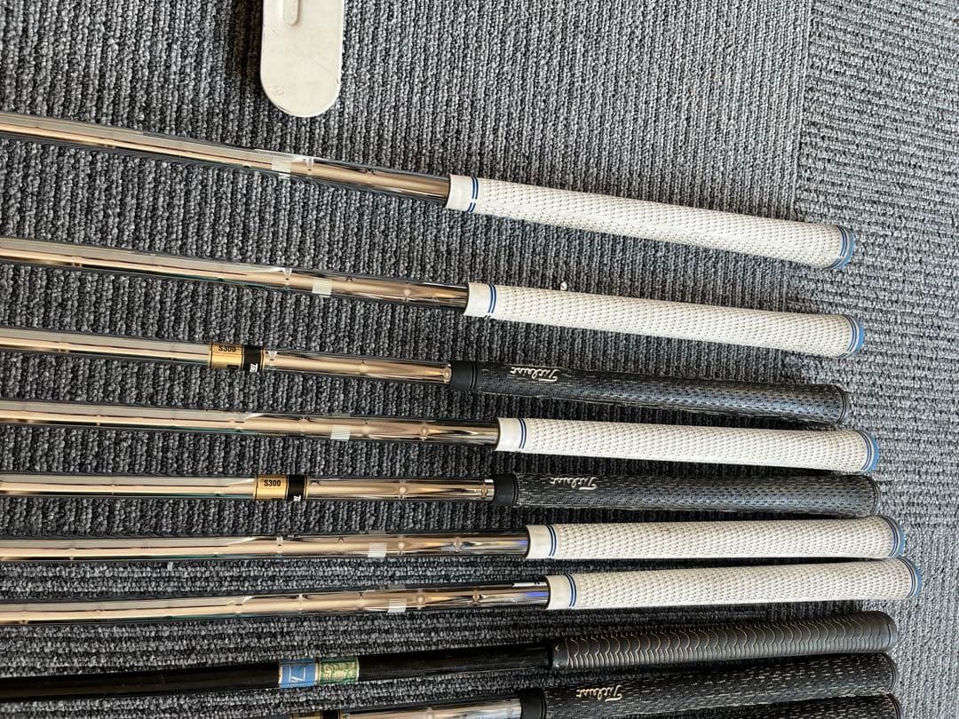 【おまとめ】TaylorMade ゴルフバッグ ネイビーゴルフクラブセット