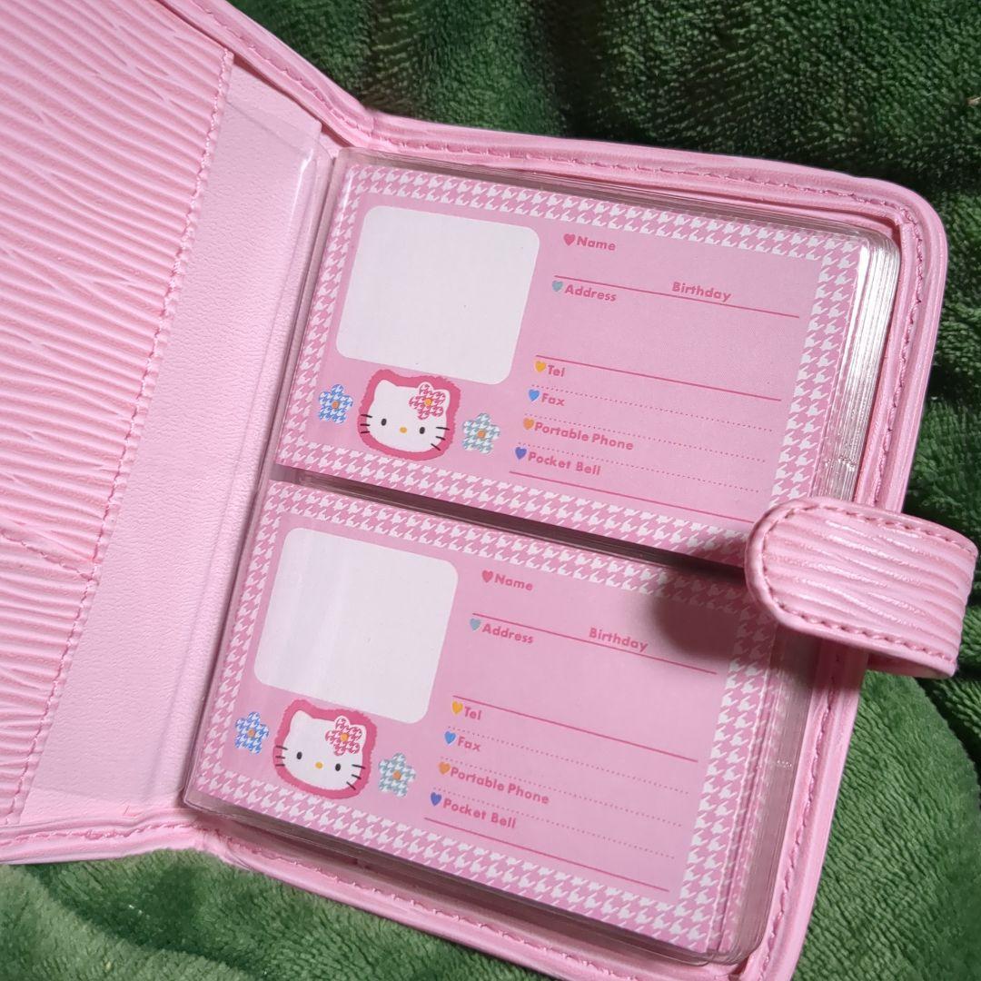 ハローキティ♡名刺入れ？【袋無し】長期保管品♡【24枚カード付】♡