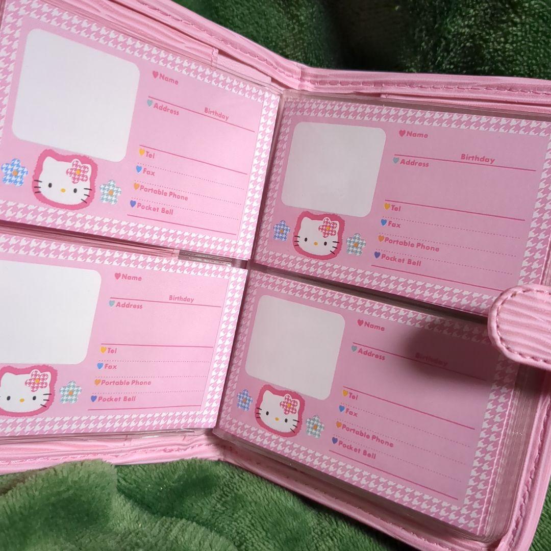 ハローキティ♡名刺入れ？【袋無し】長期保管品♡【24枚カード付】♡