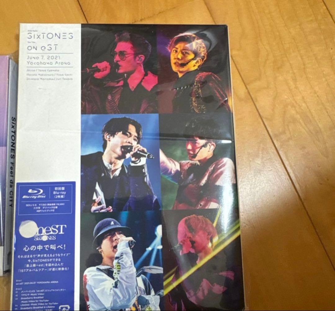 SixTONES 初回盤BluRay OnesT Feel da CITY