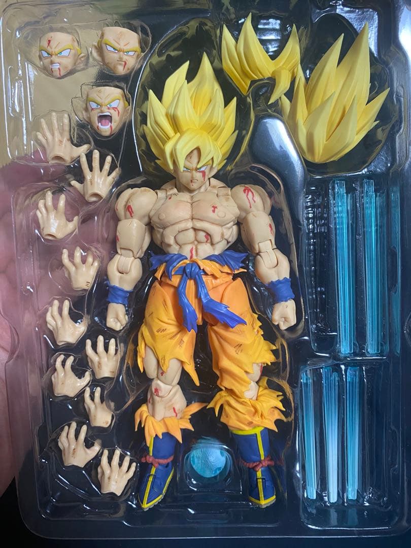 S.H.フィギュアーツ伝説のスーパーサイヤ人- 塗装／艶消し仕上げ カスタム品