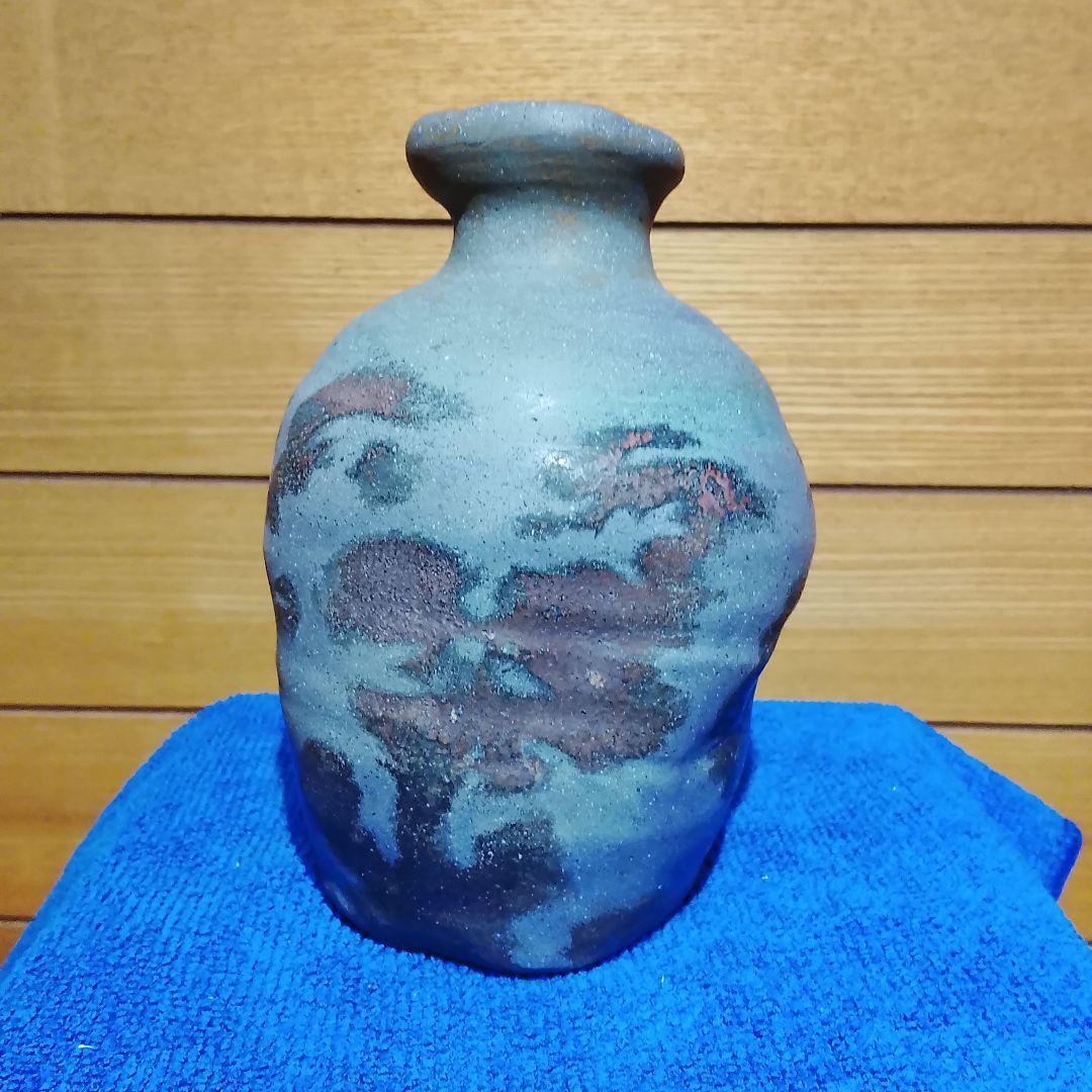 故島武巳作　陶器　徳利