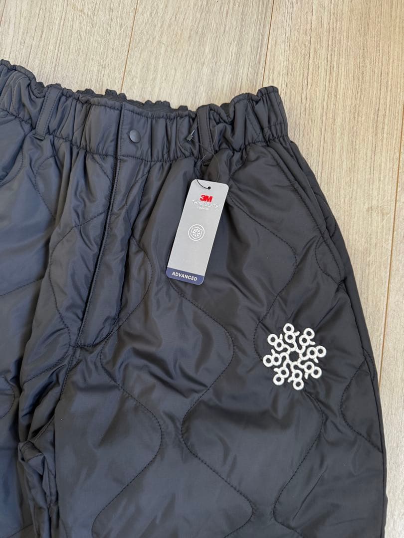 8G SHOOT QUILTING PANTS -BLACK- 新品