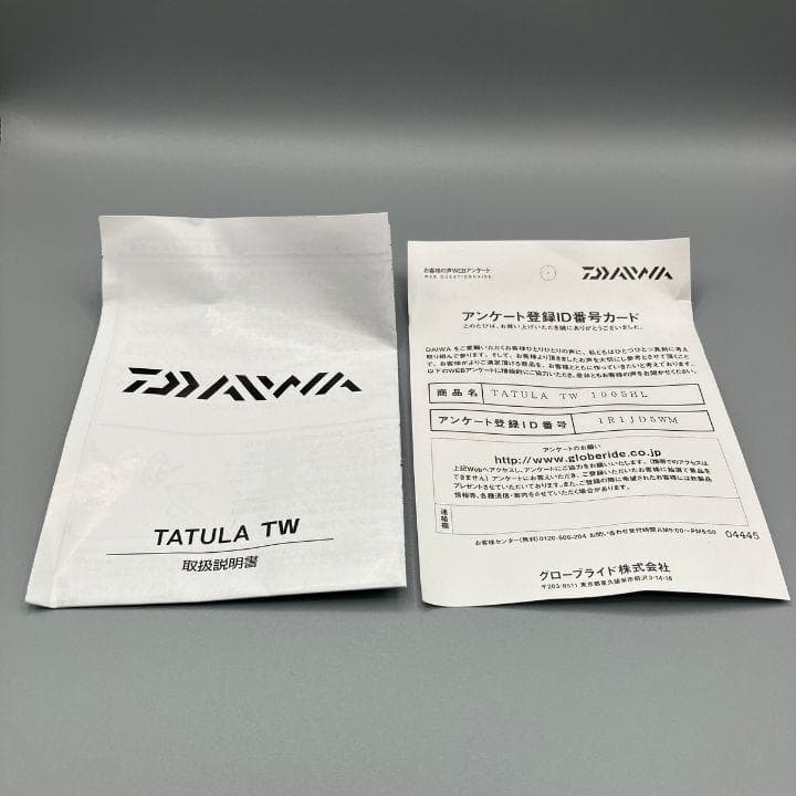 DAIWA 19 TATULA TW 100SHL 左巻き ベイトリール 美品
