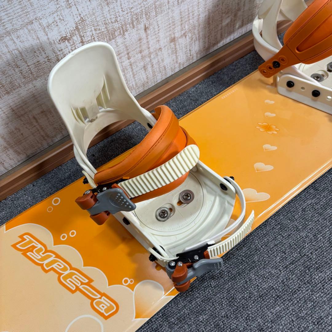 【送料無料】TYPE A キッズスノーボードセット