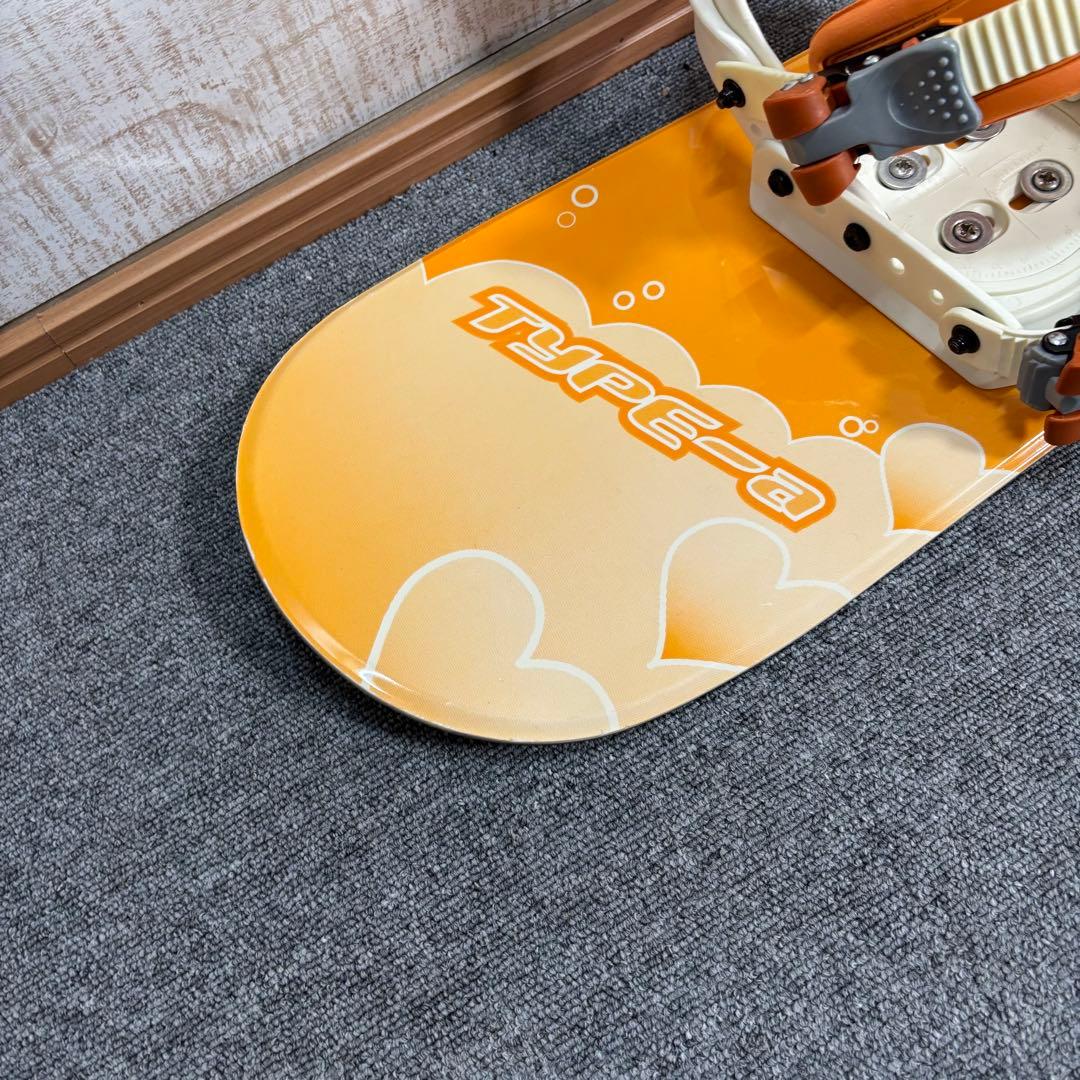 【送料無料】TYPE A キッズスノーボードセット