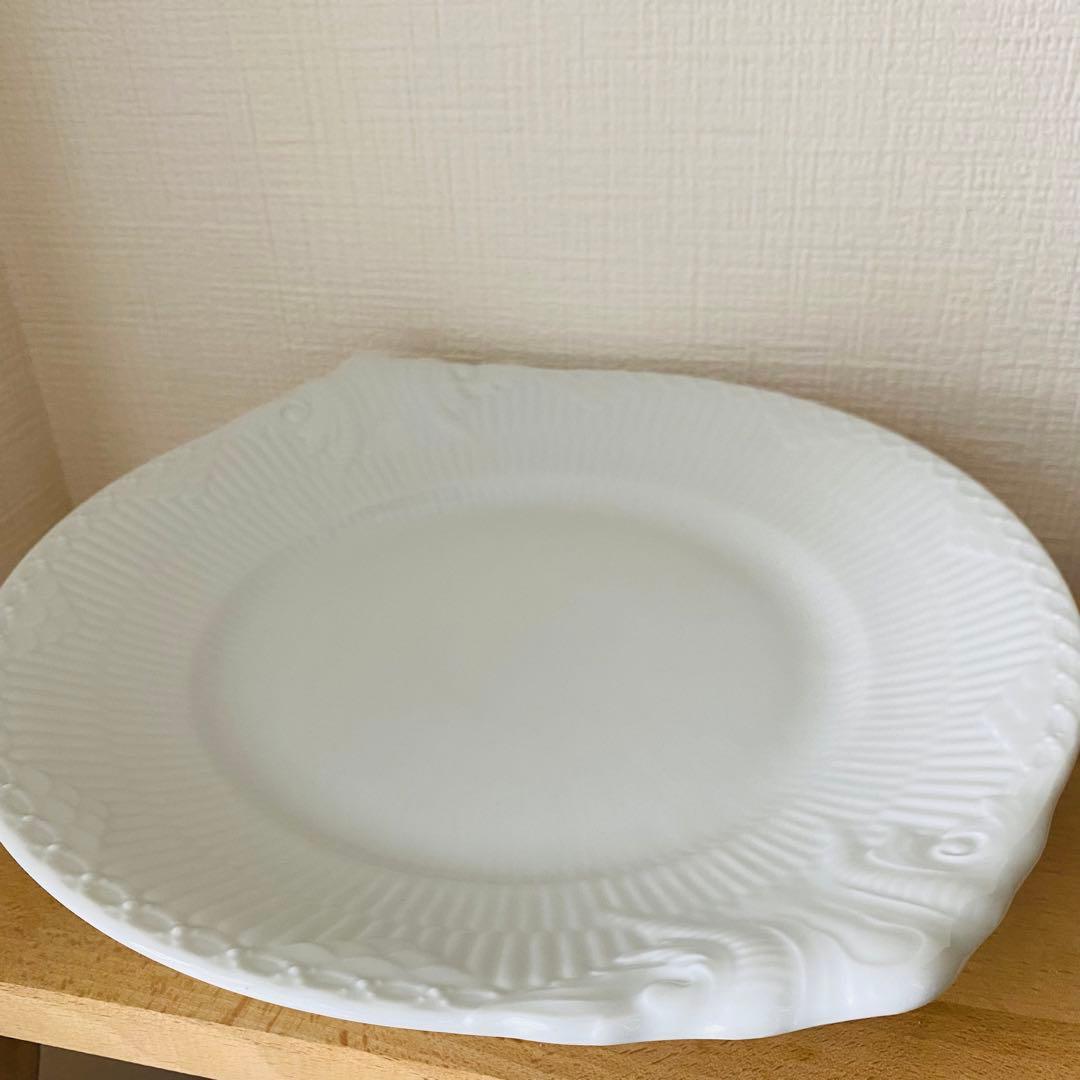 ＊⚫︎ロイヤルコペンハーゲン　ハーフレース　装飾大皿　　　　　　　　　　　　　和⑤