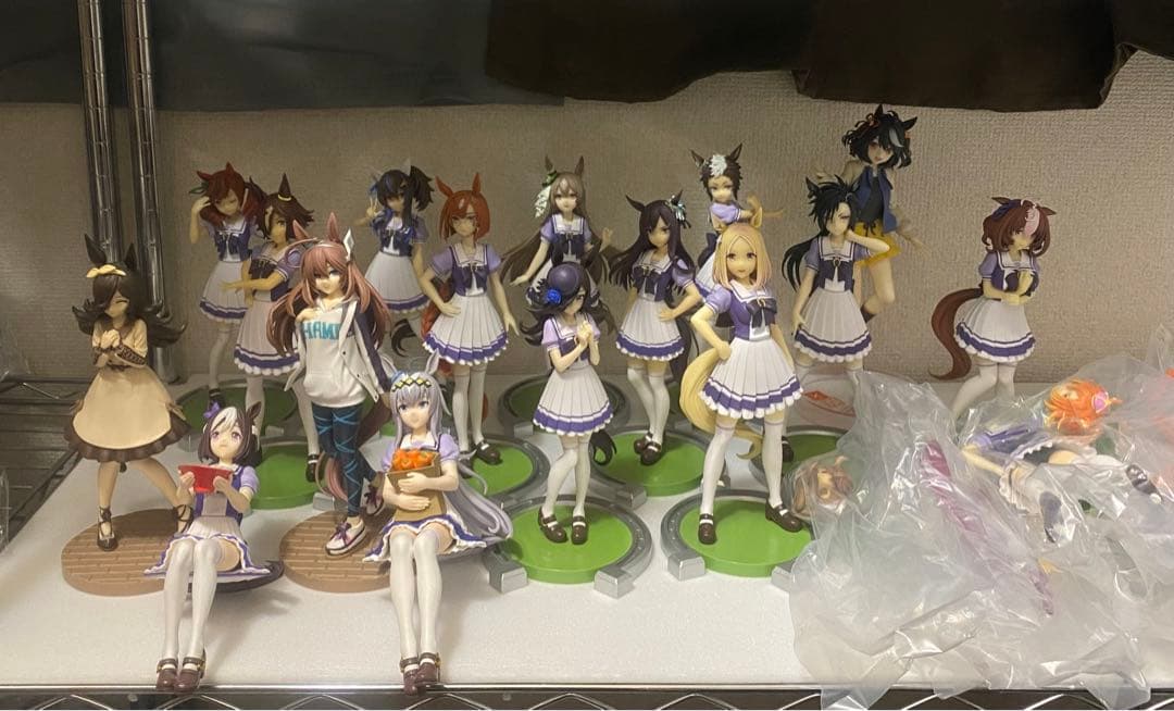 格安【箱無し品】ダブりなし　ナムコ含む　ウマ娘　フィギュア　まとめ売り合計19点