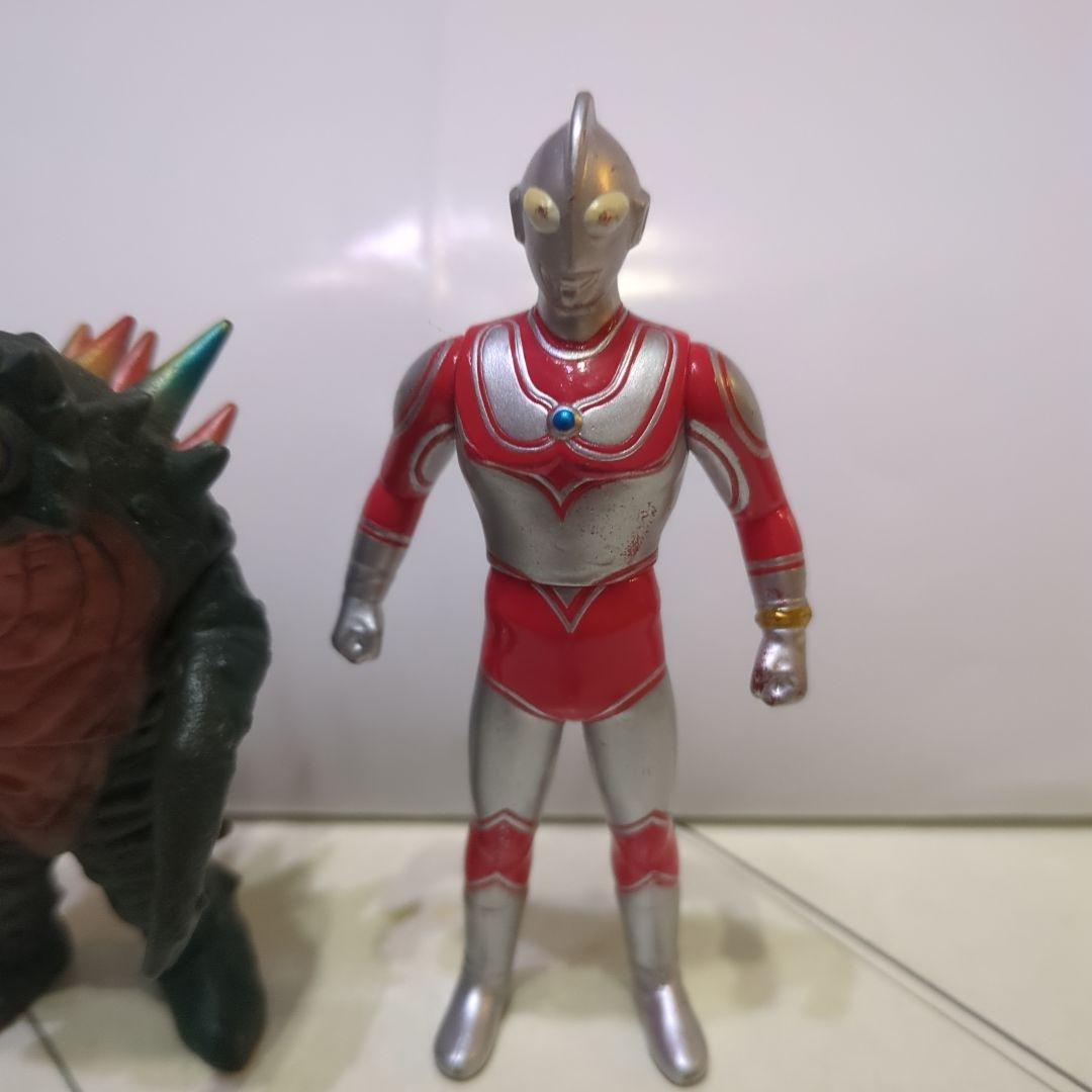 ウルトラマンソフビ道シリーズ フィギュア 3体セット(オマケ付き)