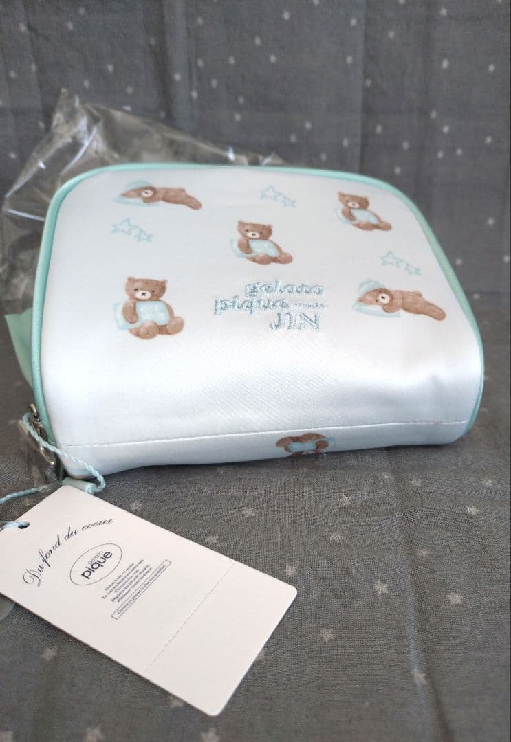 新品 未使用 gelato pique JIN BEAR POUCH MINT