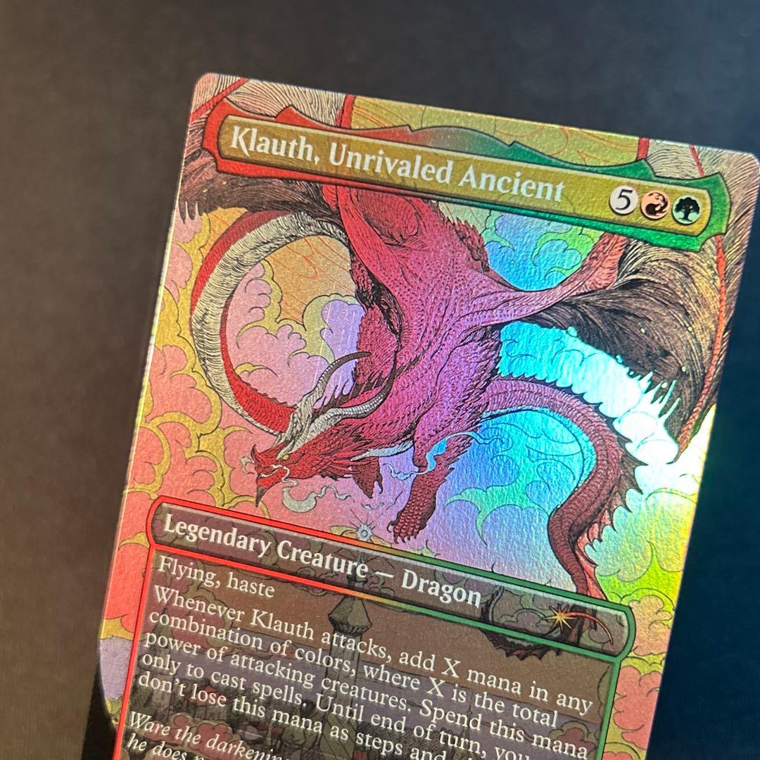 MTG【Foil】無双の古きもの、クラウス/Klauth, Unrivaled