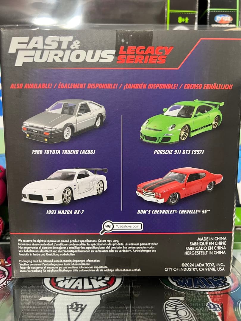 ミニカー Fast & Furious Legacy Series 1/32
