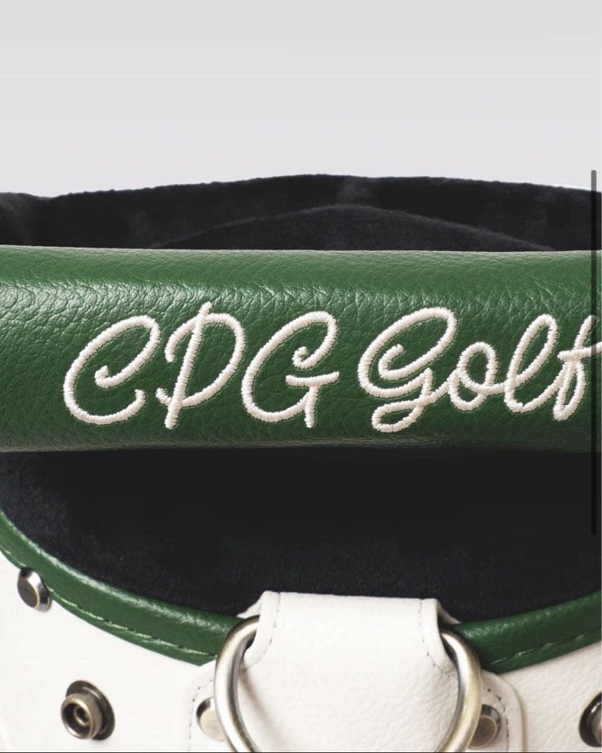 最終値下げ　新品未使用　CPG Golf キャディバッグ グリーン/ホワイト