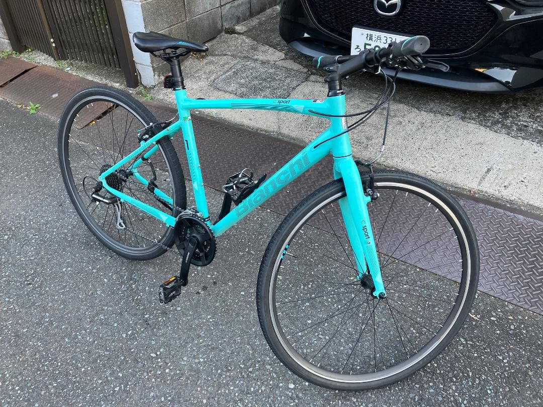 【引取限定】Bianchi 2019年モデル C・SPORT 1マットチェレステ