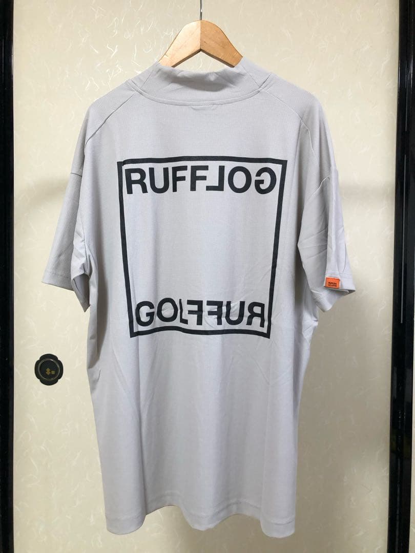 メンズウェア RUFFLOG SQUARE LOGO MOCK NECK SHIRTS M