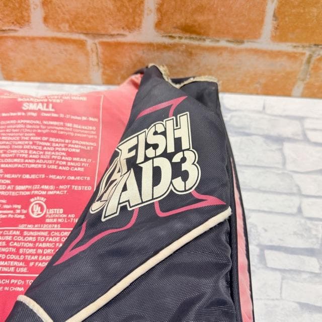 【希少】ライフジャケット J FISH AD3 アドバンス 2点セット バラ売可