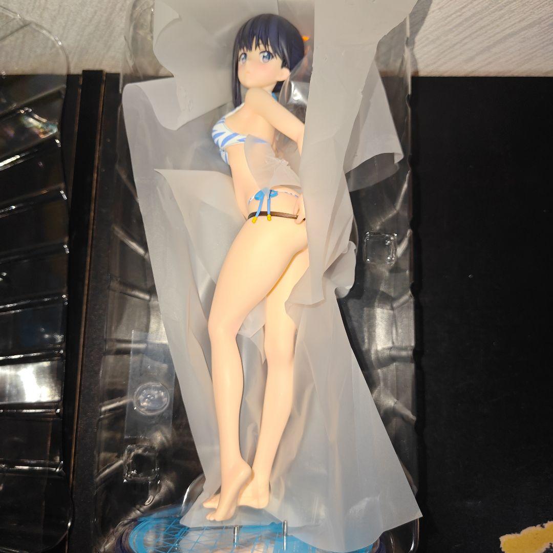 宝多六花 フィギュア(一部リペイント、台座汚れ、箱破れあり)