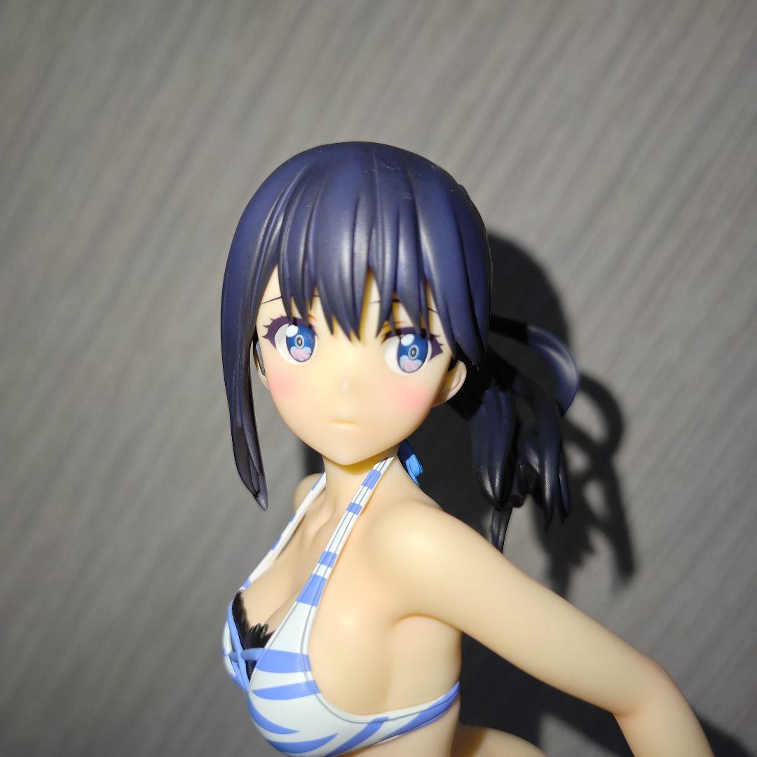 宝多六花 フィギュア(一部リペイント、台座汚れ、箱破れあり)