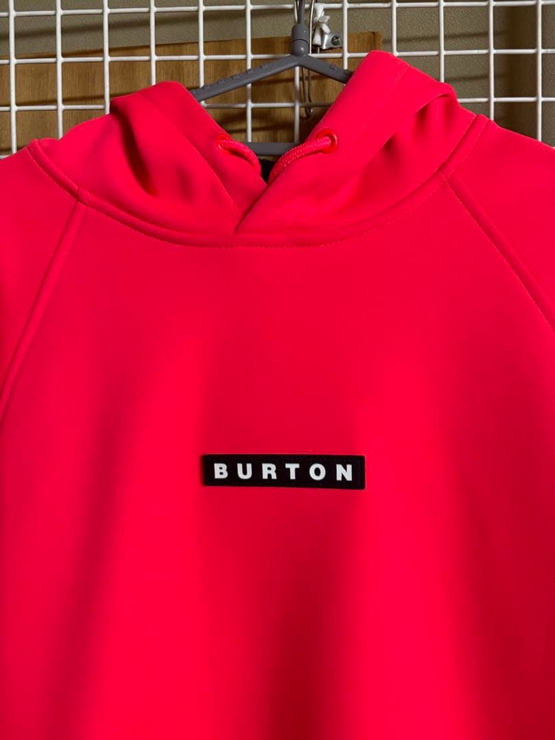 burton撥水パーカー・ピンク・M