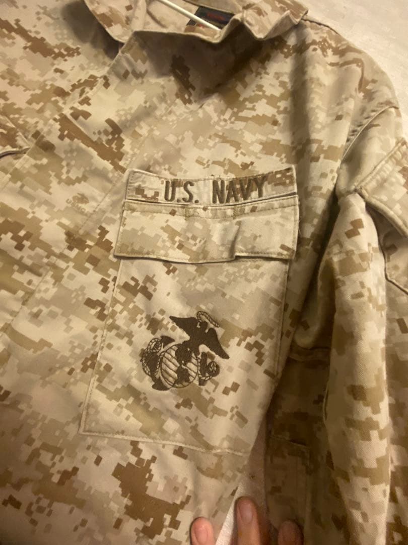 U.S. Navy デジタル迷彩服 長袖
