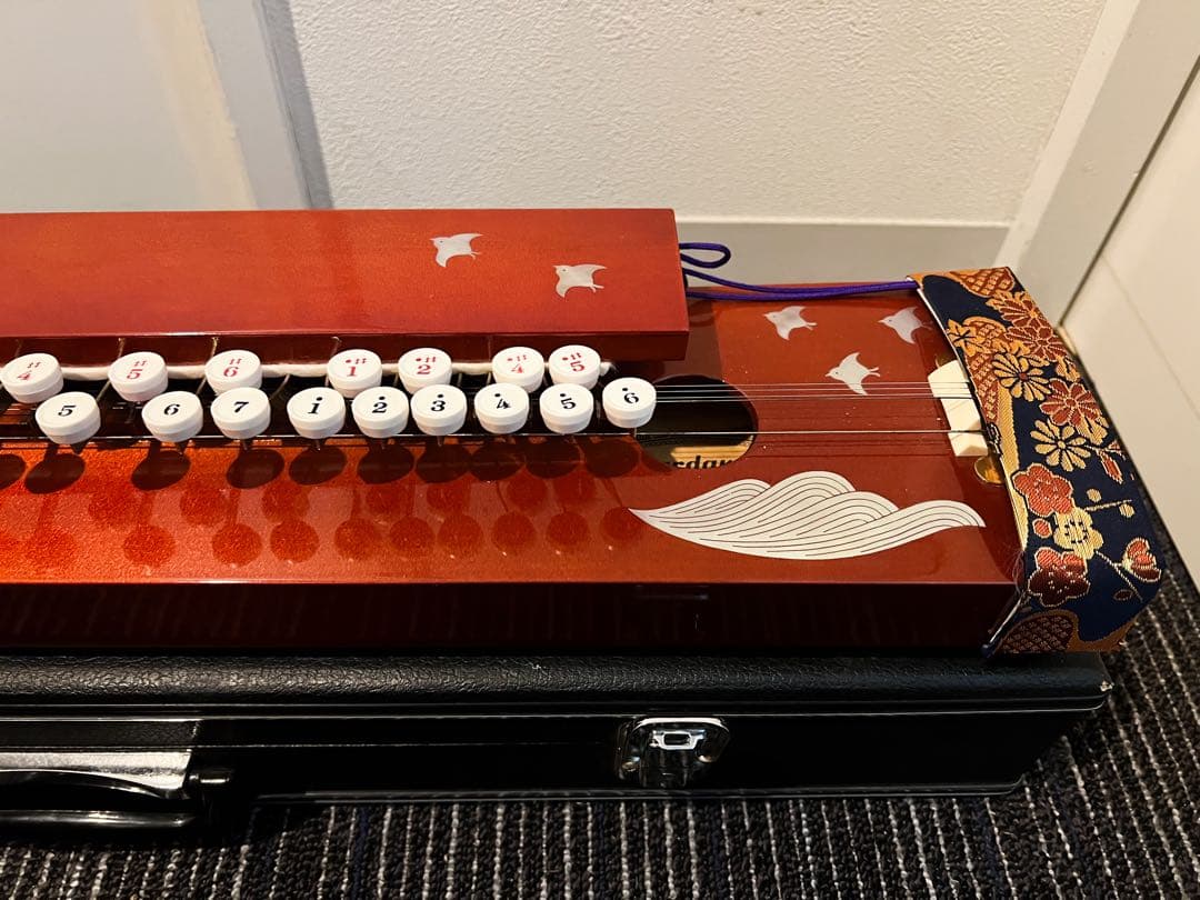 NARDAN 大正琴 和楽器 ハードケース付き