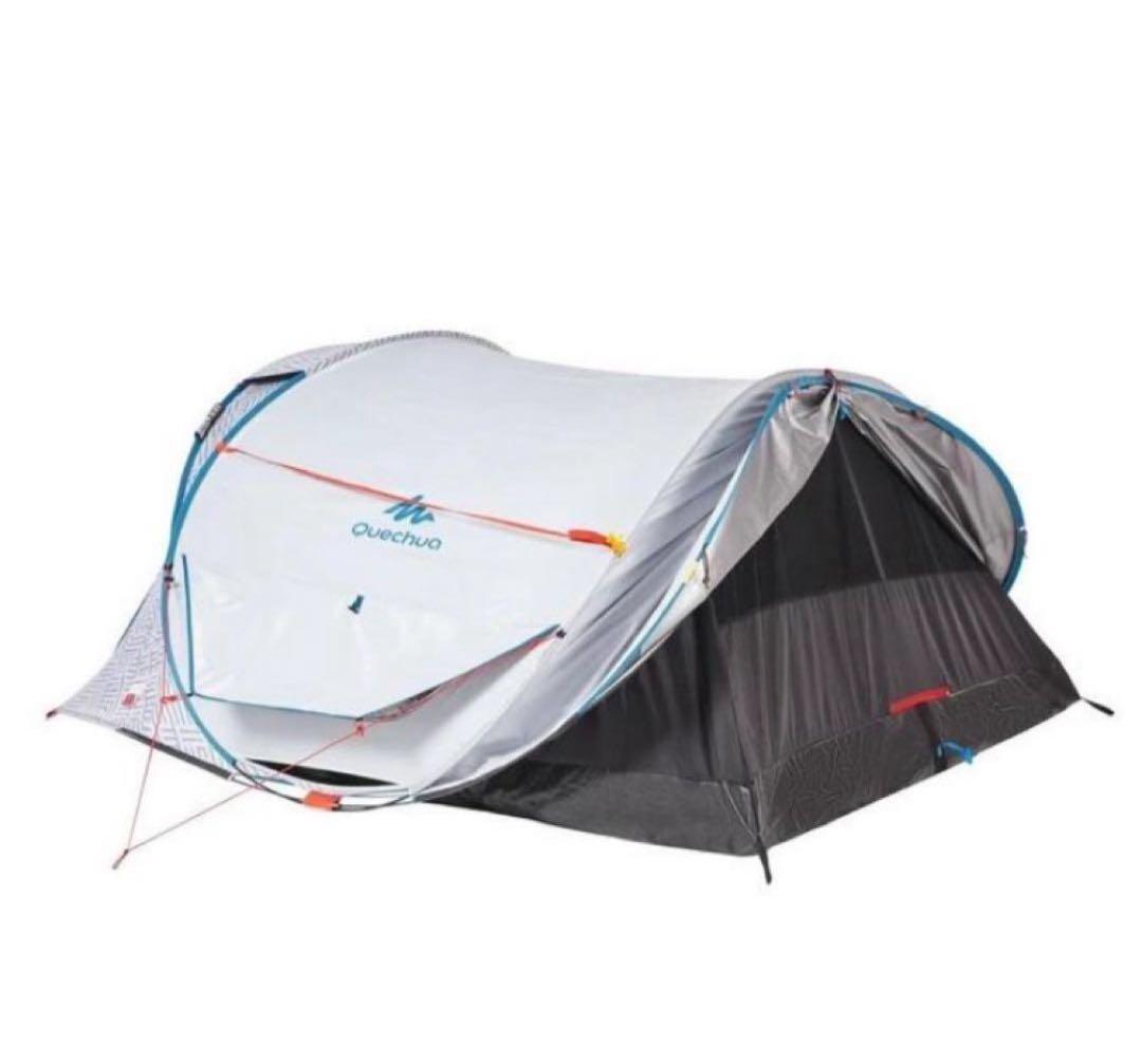 【良品】QUECHUAケシュアポップアップテント 2SECONDS XL 3人用