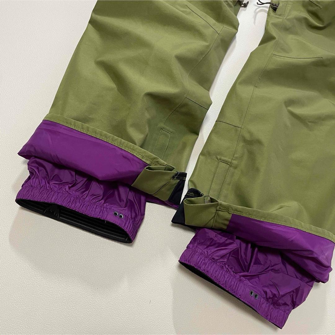 6771【美品】バートン　パンツ　ゴアテックス　メンズ　スノボウェア　カーキ