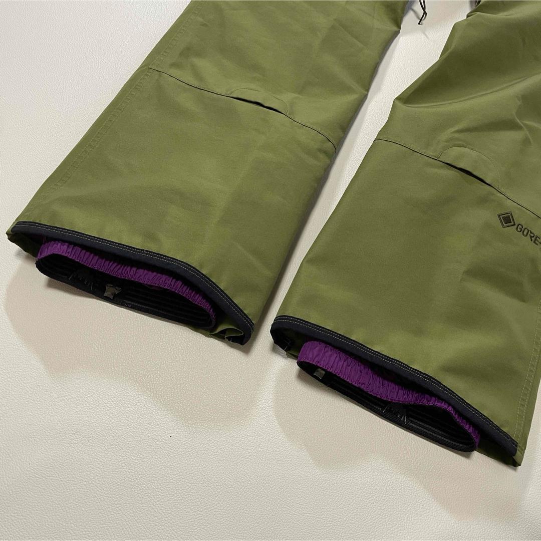 6771【美品】バートン　パンツ　ゴアテックス　メンズ　スノボウェア　カーキ