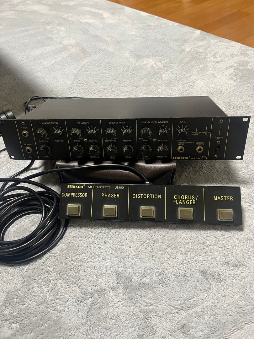 maxon UE400 ギターマルチエフェクター　ヴィンテージ品