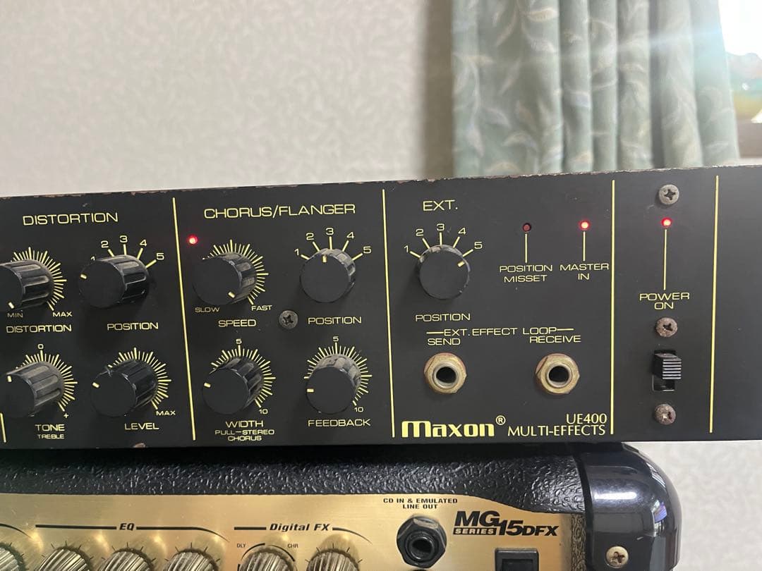 maxon UE400 ギターマルチエフェクター　ヴィンテージ品