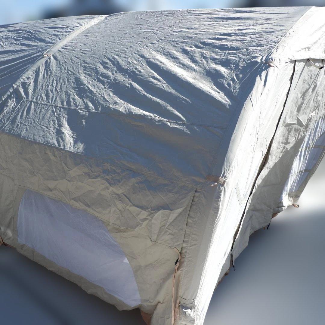 FIGHTWOLF エアーテント 大型 トンネル型 空気ポール式 5〜8人用