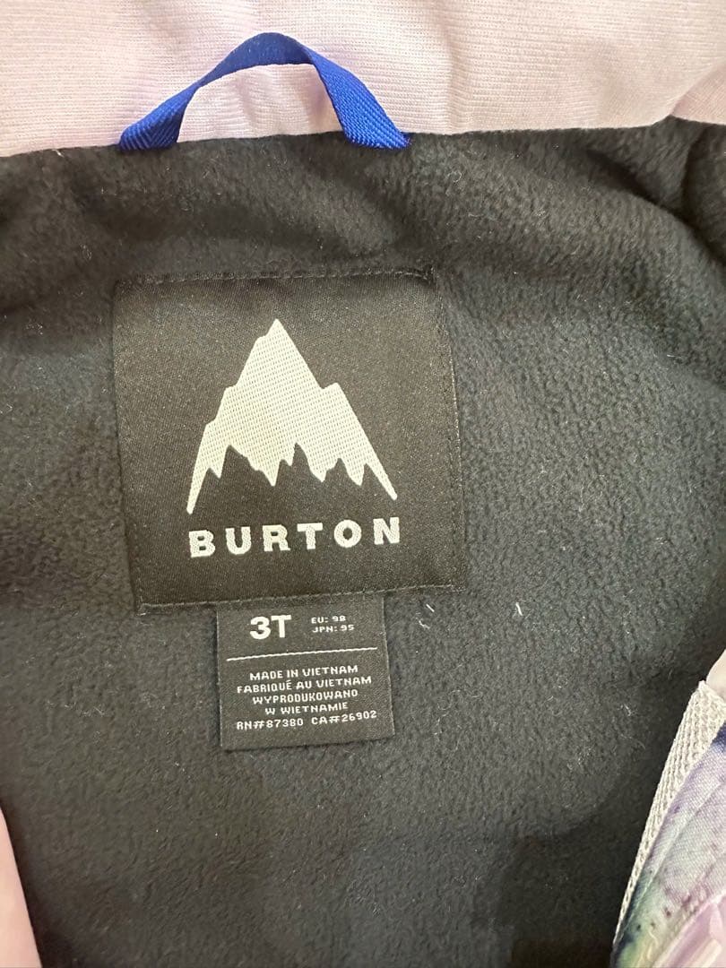 Burton スノーボードウェア 3T マルチカラー 95cm