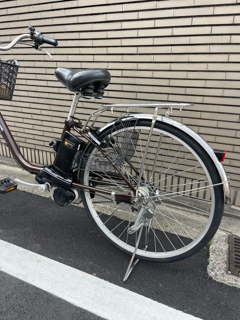 【新型】１２ａｈ電動アシスト自転車 ブラウン 26インチ