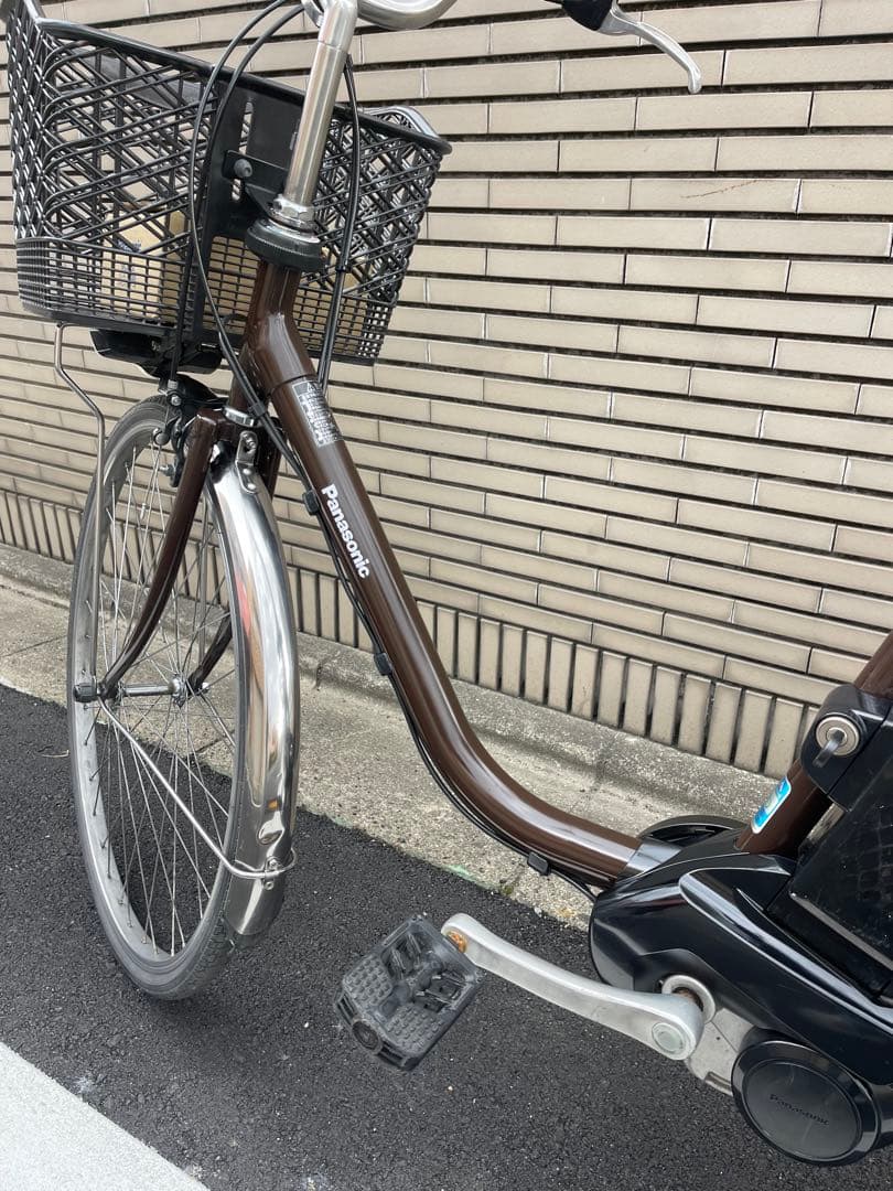 【新型】１２ａｈ電動アシスト自転車 ブラウン 26インチ