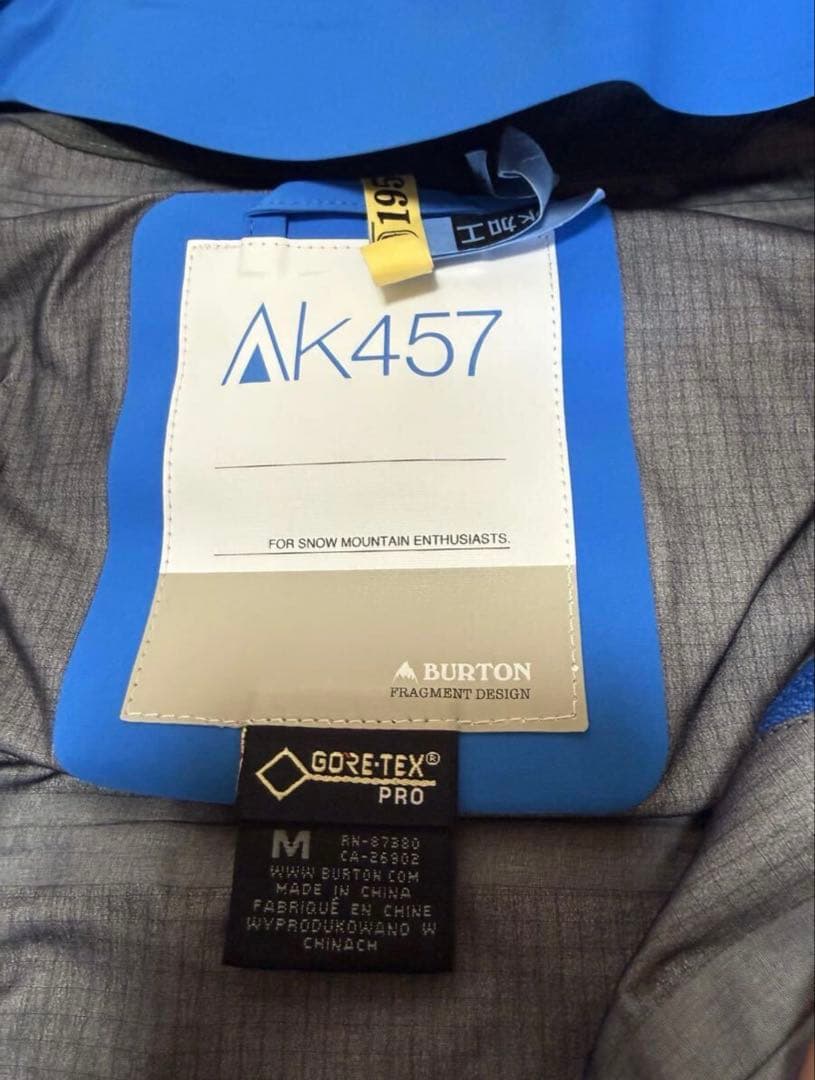極美品 BURTON AK457 GORE-TEX PRO