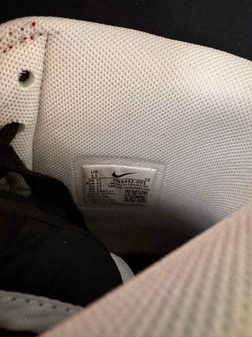 Nike 77 赤/黒 ハイカットシューズ　箱無し