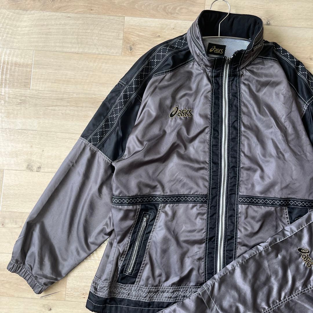 asics アシックス　セットアップ　ジャージ　90s ウインドブレーカー